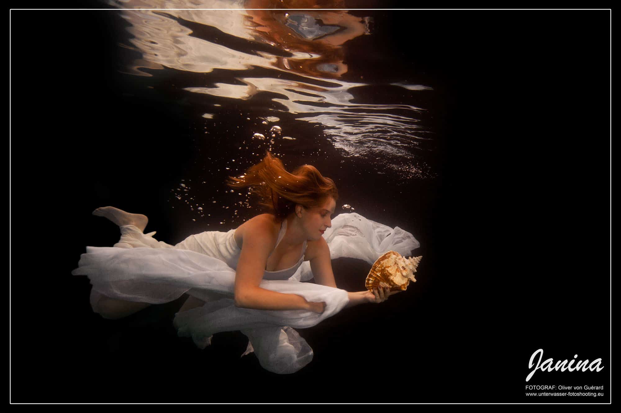 Hochzeits Unterwasser Fotoshooting