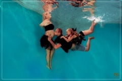 Babybauch Unterwasser Fotoshooting