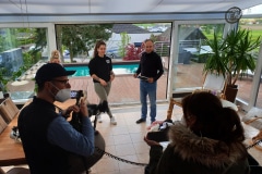 Unterwasser Modelshooting mit dem  Bayrischen Fernsehen