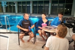 Unterwasser Hochzeitsshooting im Bayrischen Fernsehen