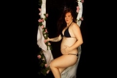 Babybauch Unterwasser Fotoshooting