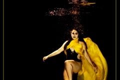 Model Unterwasser Fotoshooting