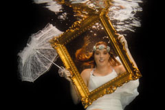 Hochzeits Unterwasser Fotoshooting