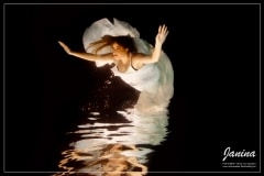 Model Unterwasser Fotoshooting