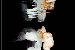 Babybauch Unterwasser Fotoshooting