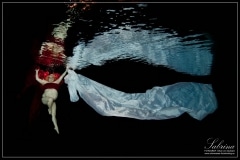 Babybauch Unterwasser Fotoshooting