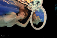 Model Unterwasser Fotoshooting