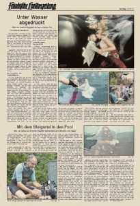 Fränkische Landeszeitung - Unter Wasser abgedrückt